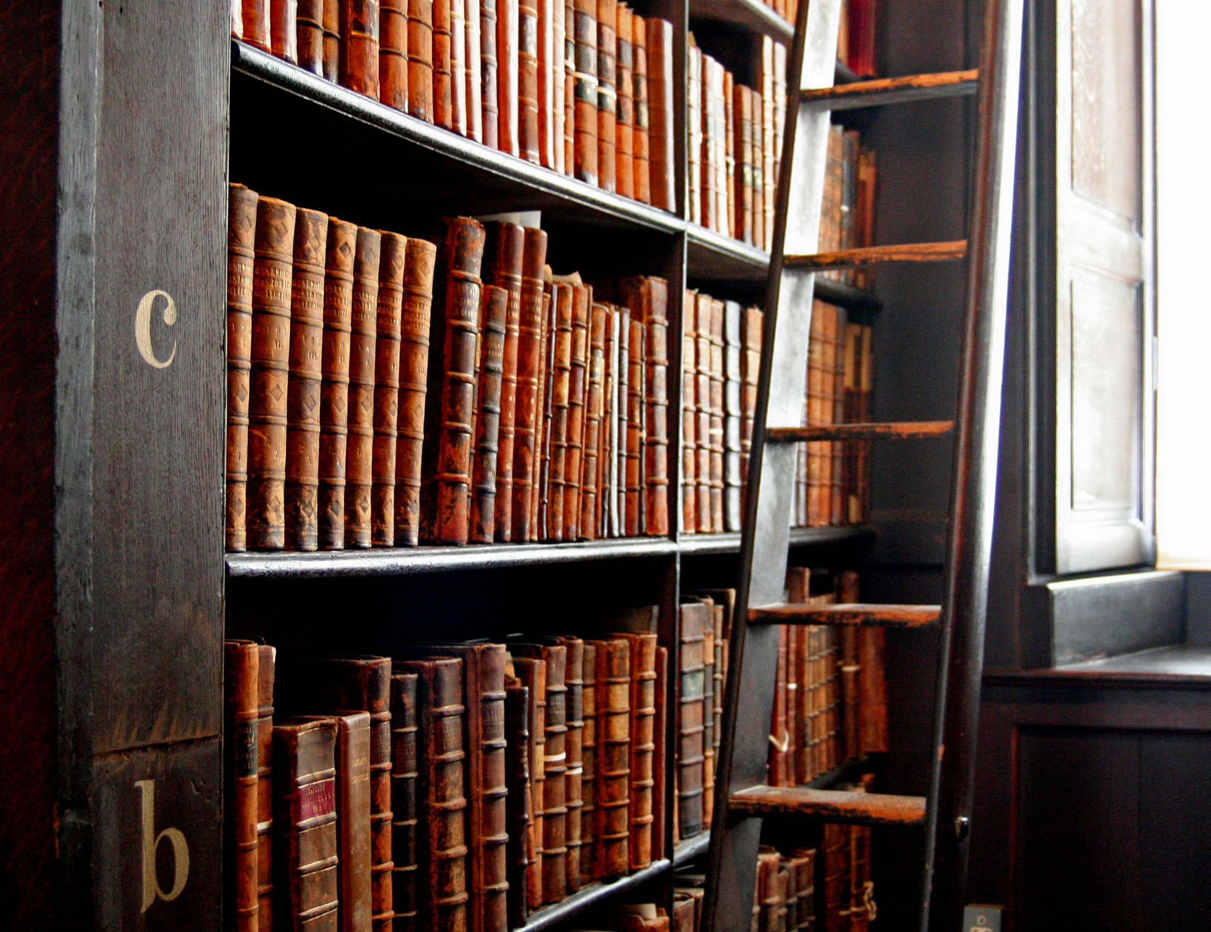 Trinity College Library, Dublin Ireland.